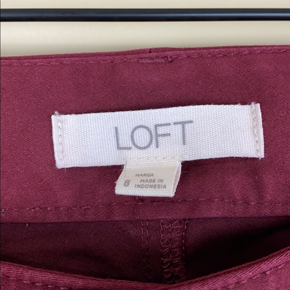 LOFT zipper jeans - Picture 6 of 9